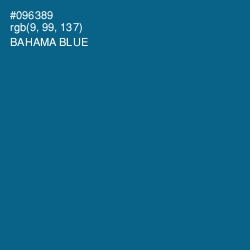 #096389 - Bahama Blue Color Image